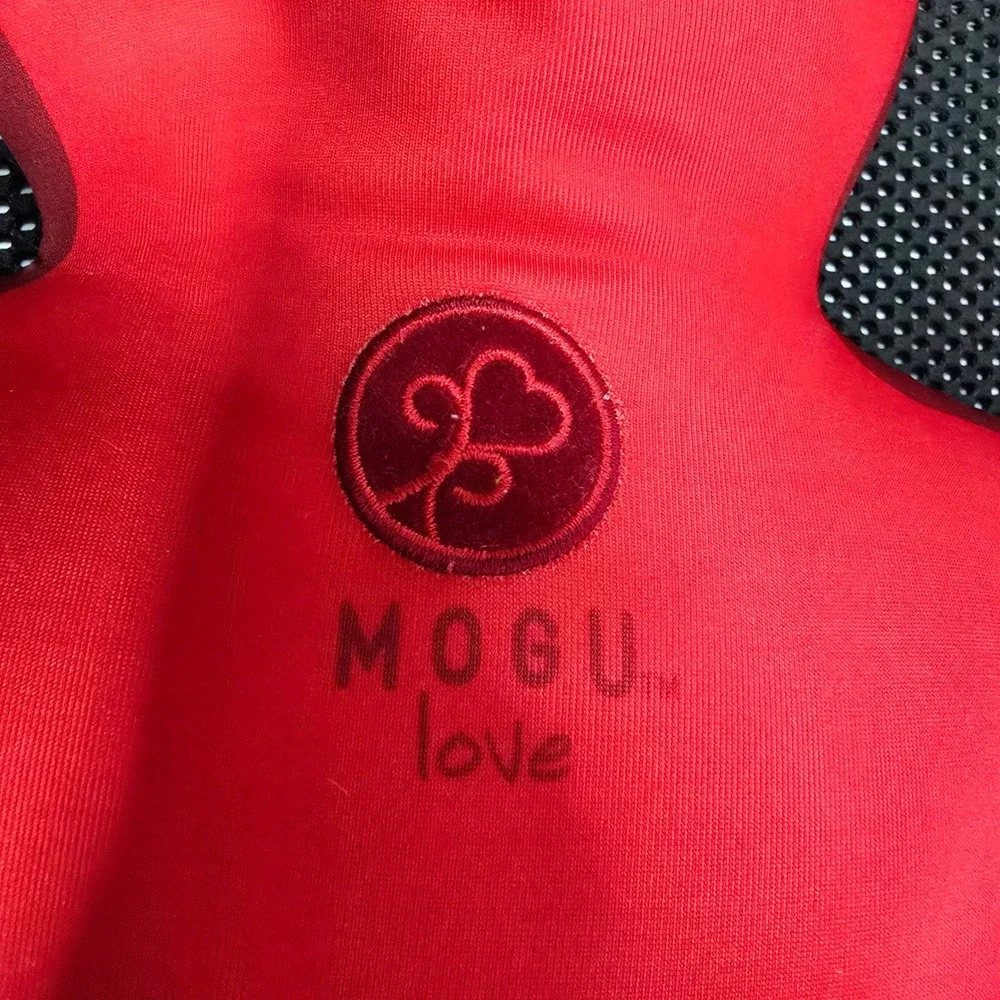 Mogu People Microbead Pillow Doll Squishy Red LOVE 22